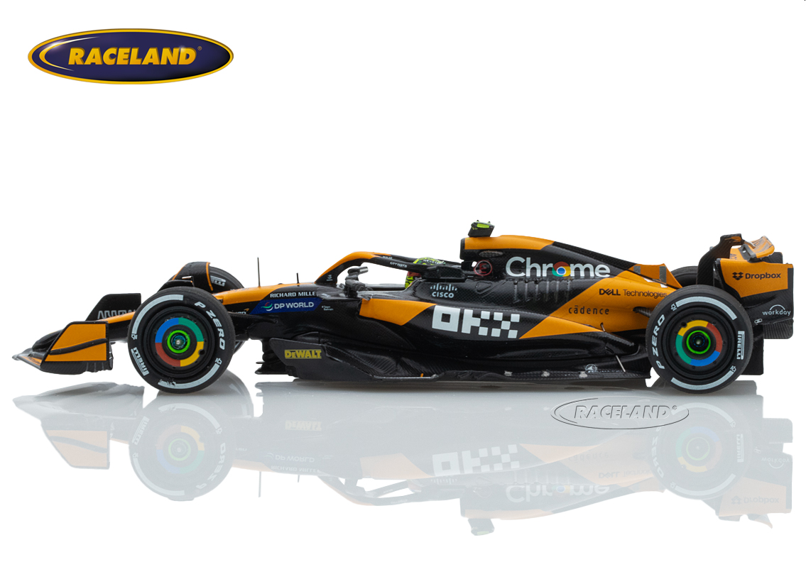 McLaren MCL38 Mercedes F1 winner Miami GP 2024