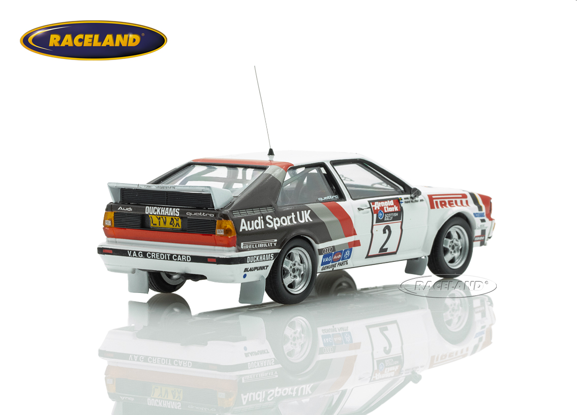 Audi Quattro Audi Sport UK winner Scottish Rallye 1982