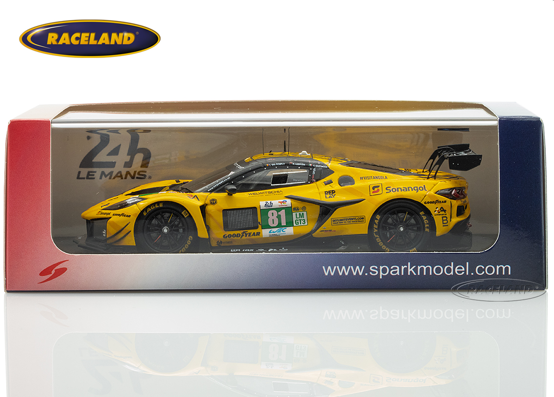 Corvette Z06 GT3.R TF Sport 35° Le Mans 2025