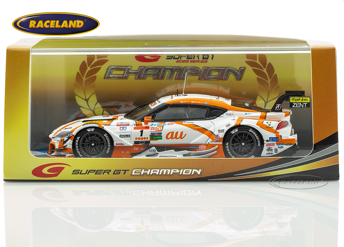 Toyota GR Supra TGR TEAM au TOM'S GT500 Champion Super GT Japan 2025