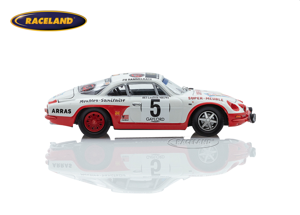 Alpine Renault A110 2° Ypres Rallye 1973