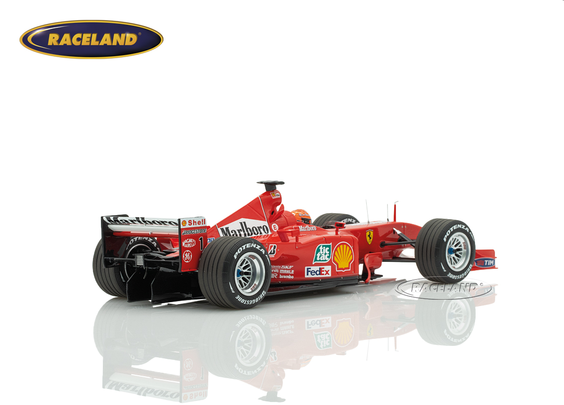 Ferrari F2001 V10 F1 Scuderia Ferrari winner Belgian GP World Champion 2001