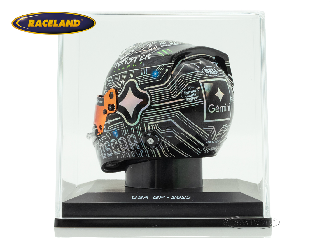 Helmet F1 Team McLaren US GP 2025