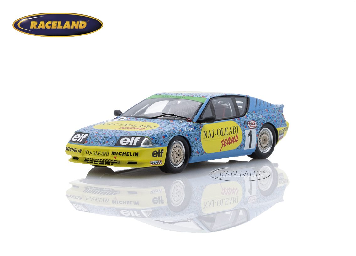 Renault Alpine V6 Turbo Naj-Oleari Jeans European Cup Champion 1987
