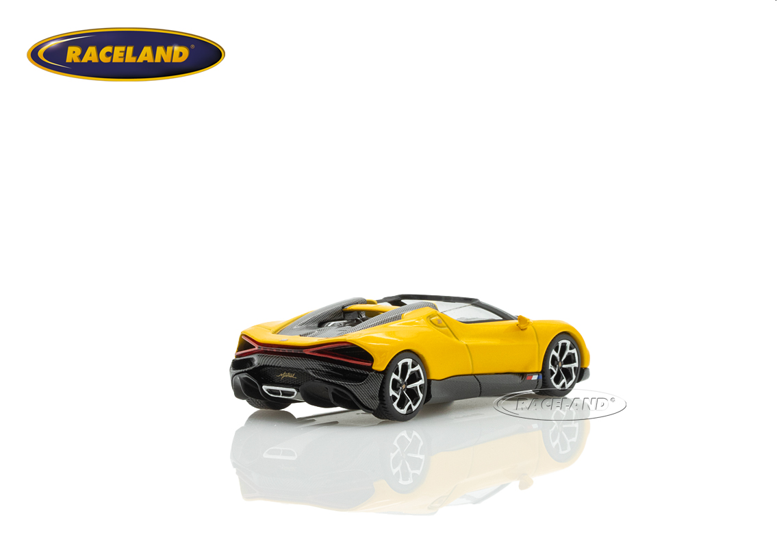 Bugatti W16 Mistral 2023 - yellow