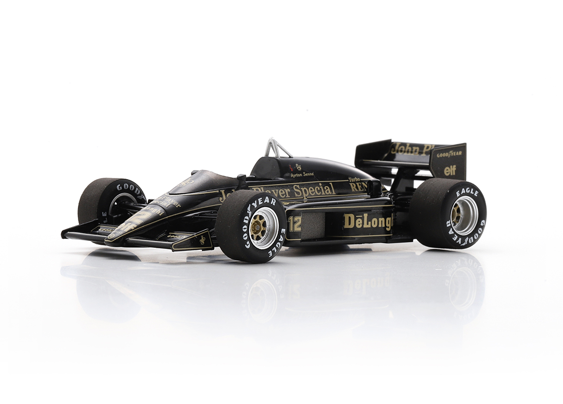 Lotus 98T Renault V6 F1 JPS Team winner US GP Detroit 1986