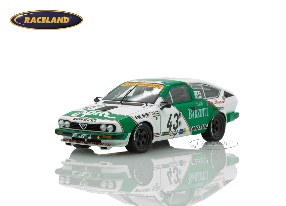 Alfa Romeo GTV6 Biesse Racing Team 21° Spa 24H 1984