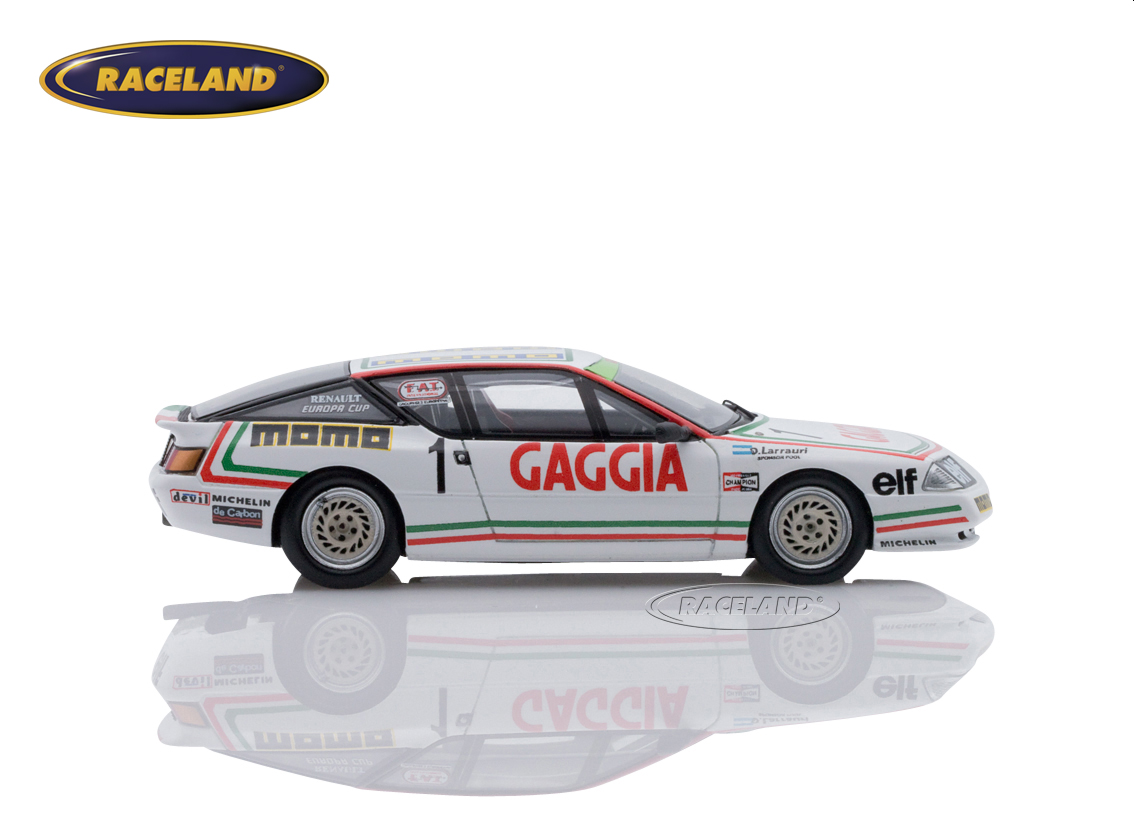 Renault Alpine V6 Turbo Gaggia European Cup Champion 1985