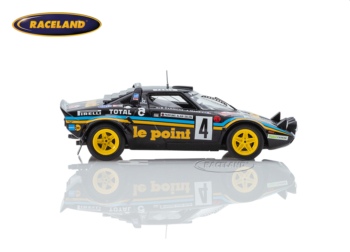Lancia Stratos HF Chardonnet Le Point 6° Rallye Monte Carlo 1981