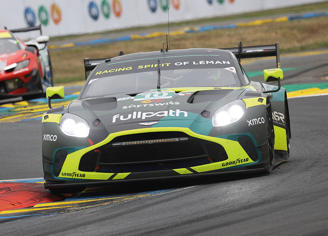 Aston Martin Vantage AMR Racing Spirit of Le Mans 45° Le Mans 2025