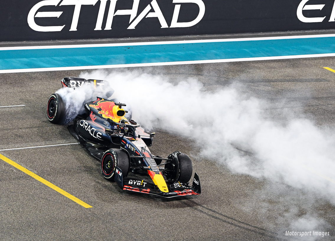 Red Bull RB18 Oracle F1 winner Abu Dhabi GP World Champion 2022
