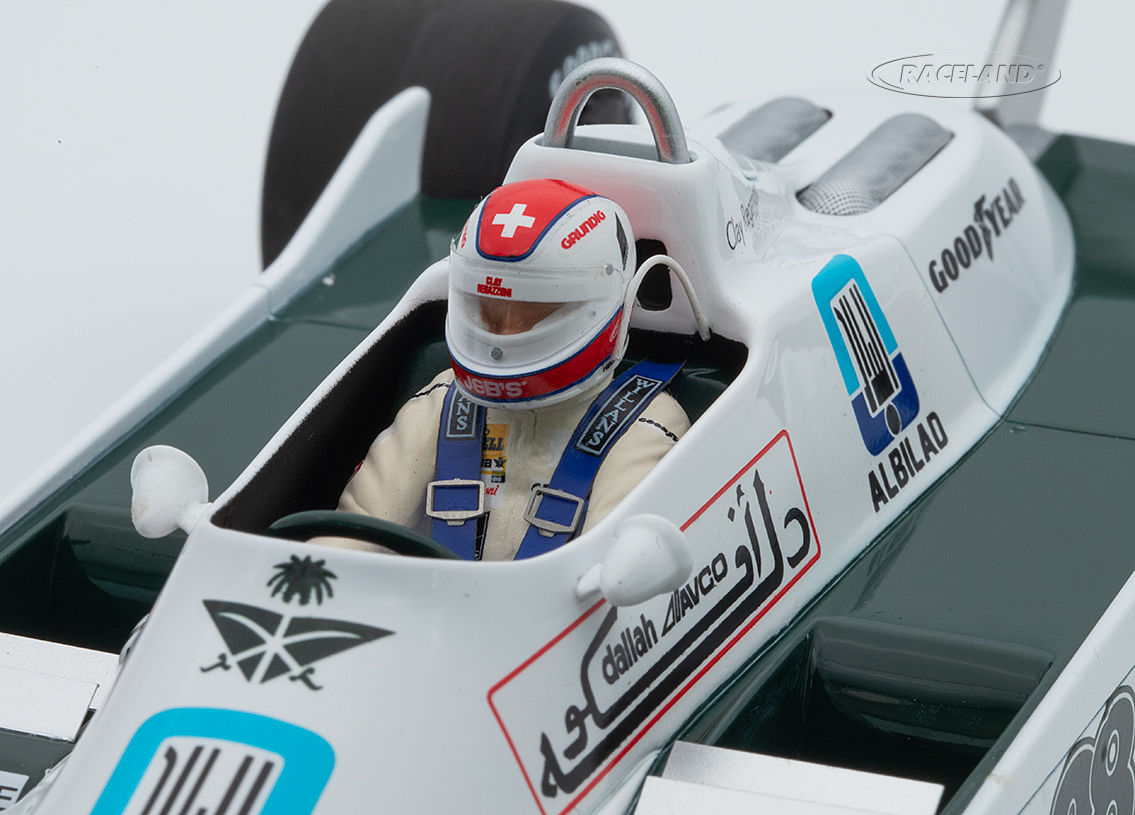 Williams FW07 Cosworth V8 F1 Saudia winner British GP Silverstone 1979