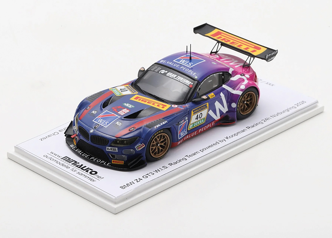 BMW Z4 GT3 „Zetti“ W.I.S. Racing Team by Koopman Racing 99° Nürburgring 24h 2026
