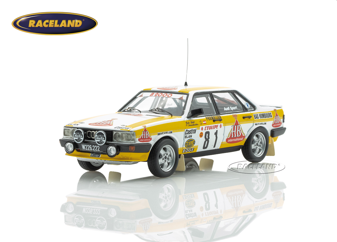 Audi 80 Quattro 17° Rallye Monte Carlo 1986