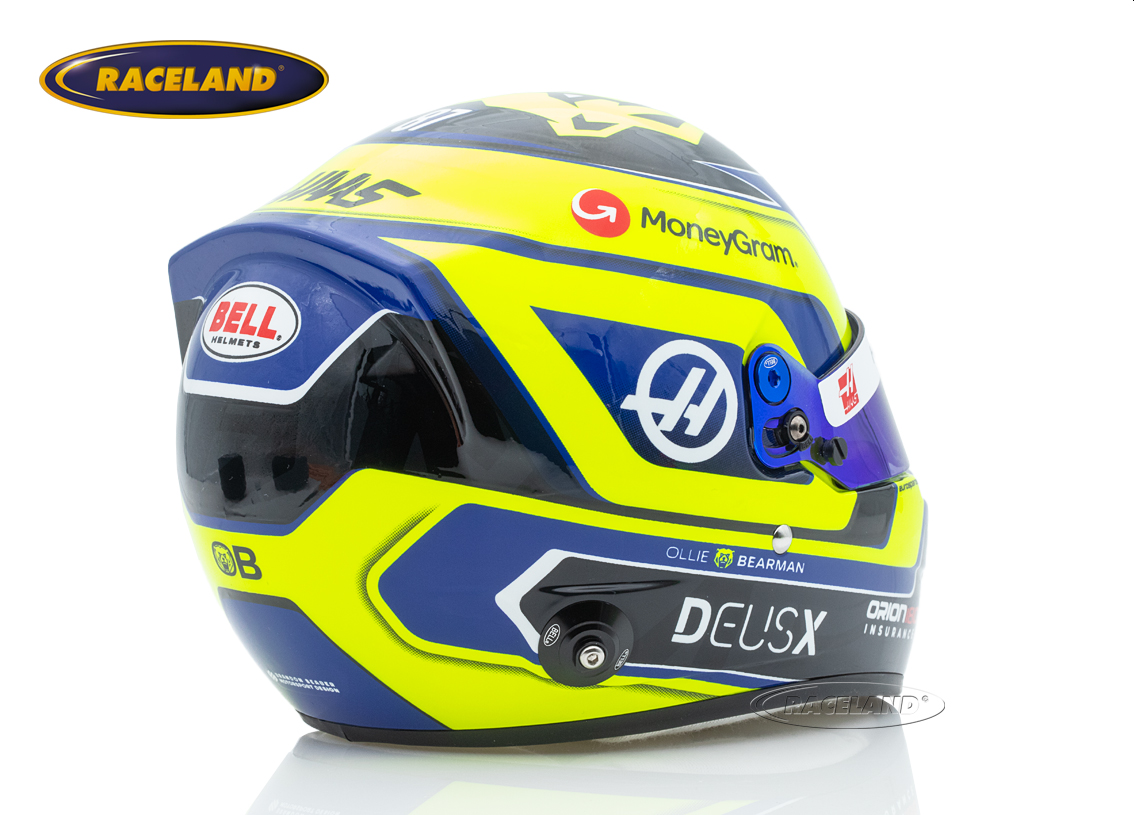 Helmet Team Haas Moneygram F1 2025