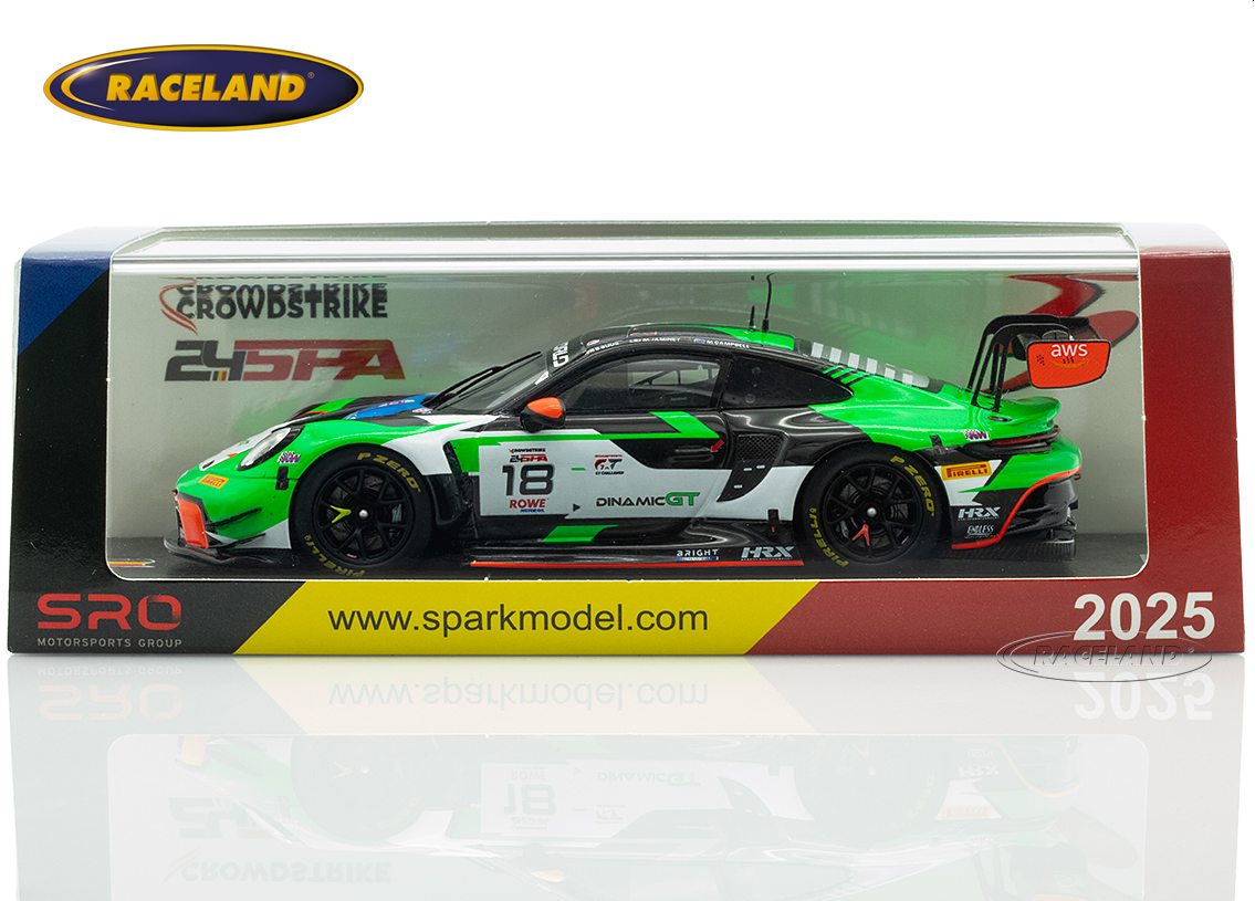 Porsche 911 GT3 R Dinamic GT Spa 24H 2025
