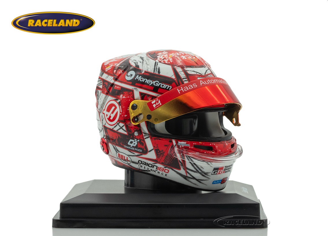Helmet F1 Team Haas MoneyGram Japanese GP 2025