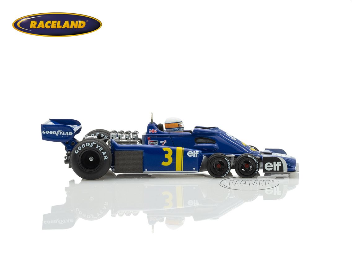 Tyrrell P34 Cosworth V8 elf Team Tyrrell F1 5° Dutch GP Zandvoort 1976