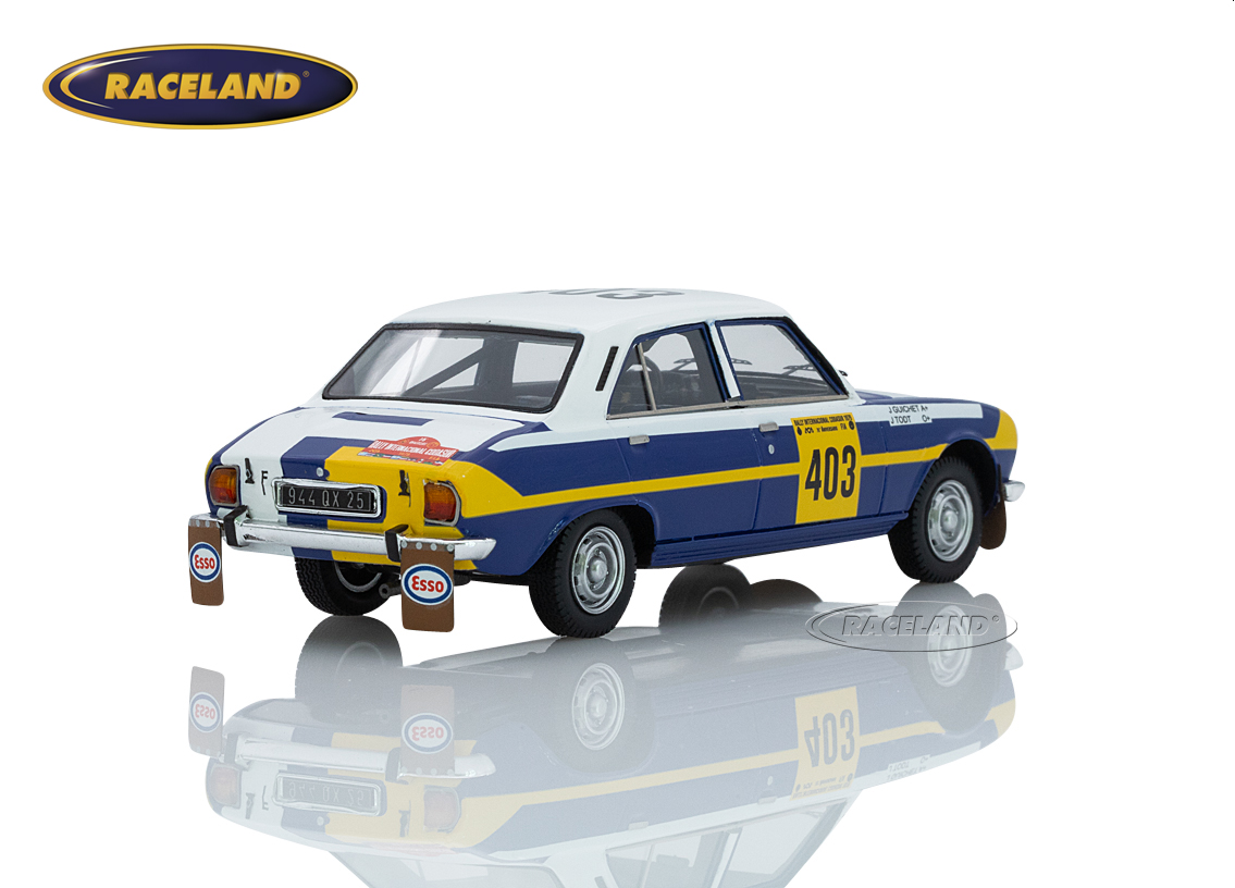 Peugeot 504 Esso Team Peugeot winner Rally Codasur Argentina 1979