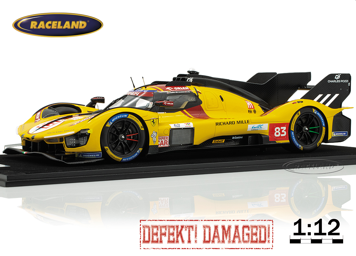 Ferrari 499P AF Corse winner Le Mans 2025