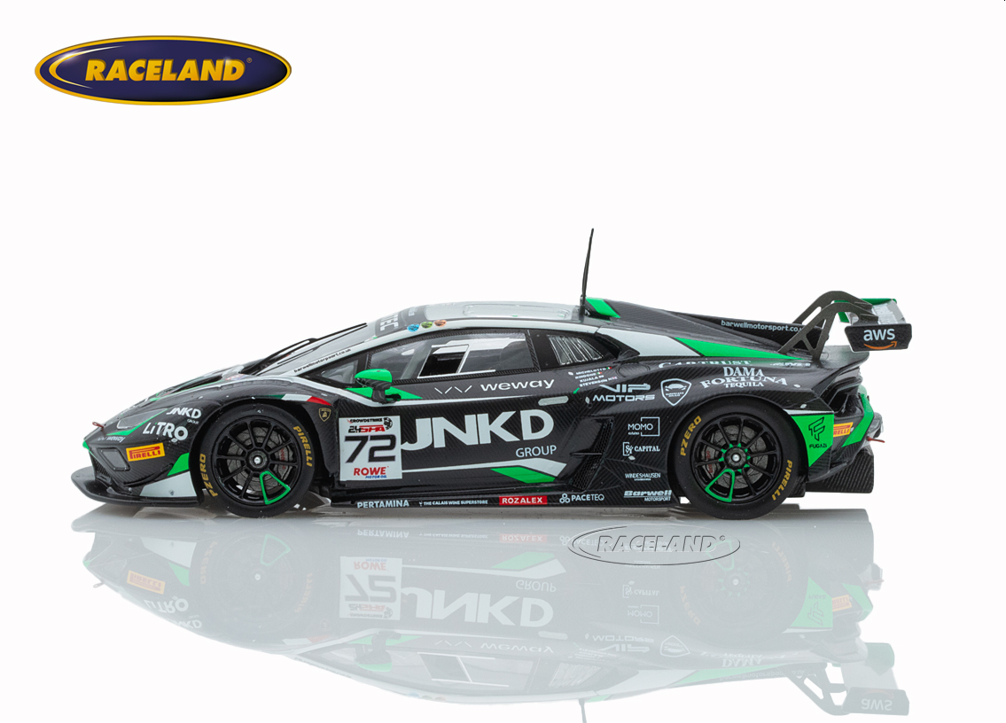 Lamborghini Huracan GT3 Evo 2 Barwell 14° 24H Spa 2024 3° Bronze Cup