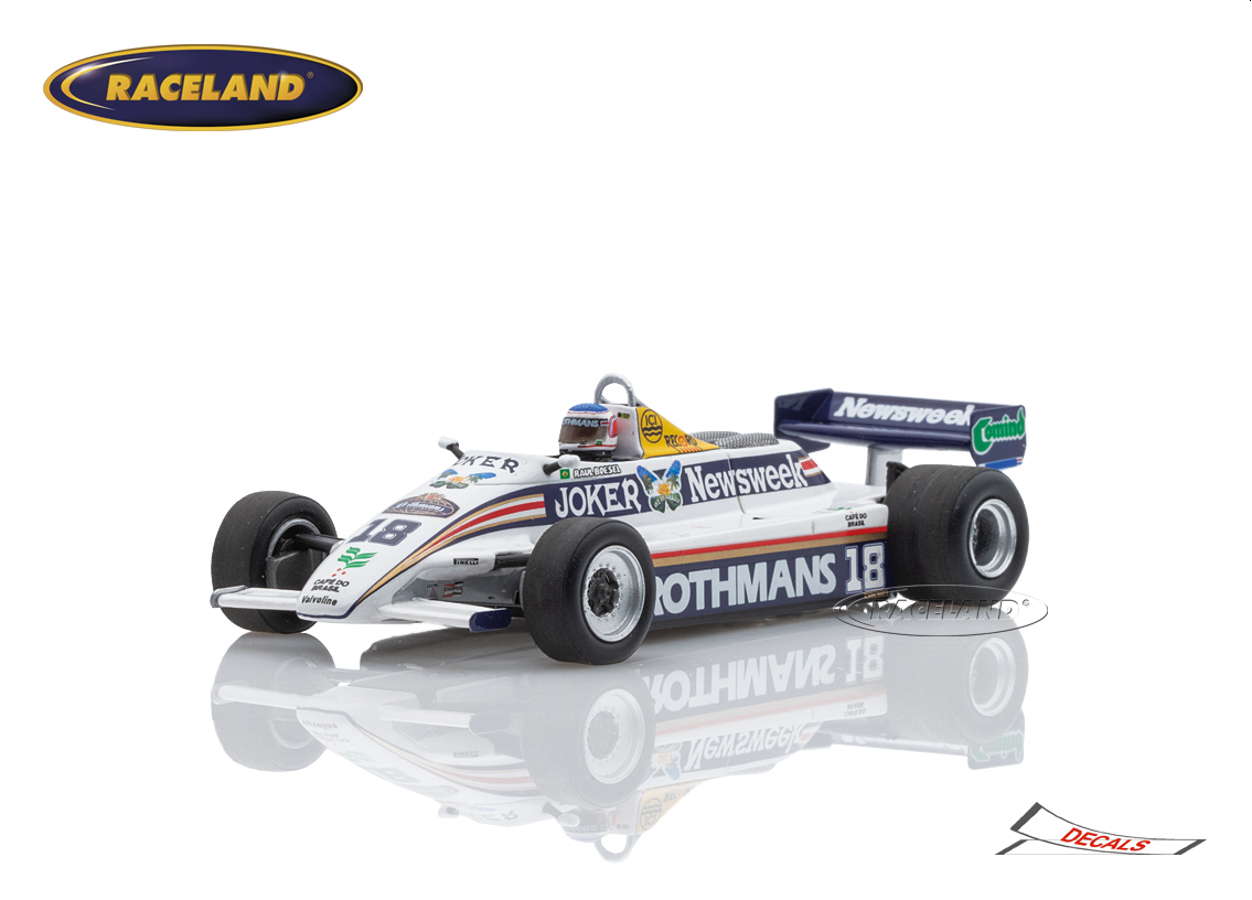 March 821 Cosworth V8 F1 Rothmans 9° US GP West Long Beach 1982