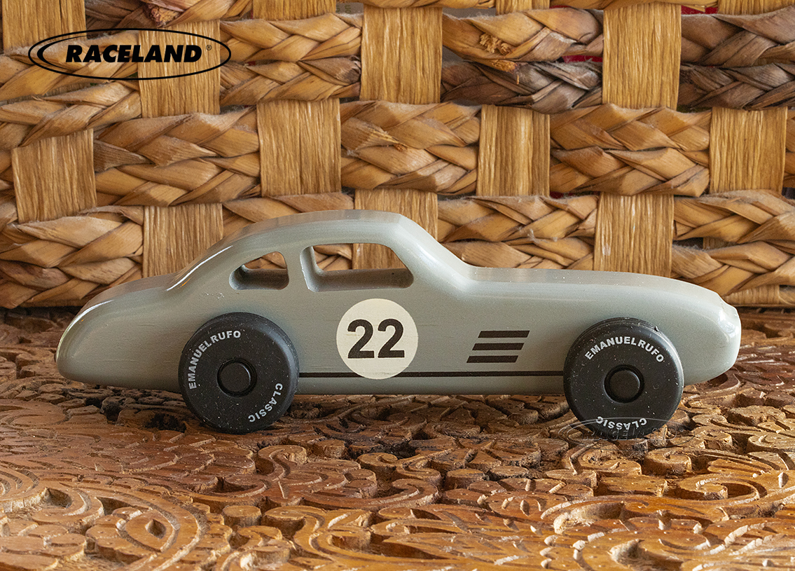 Wooden toy racer no.5