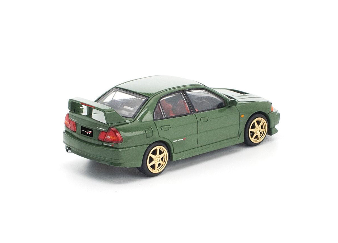 Mitsubishi Lancer evo IV - matt green