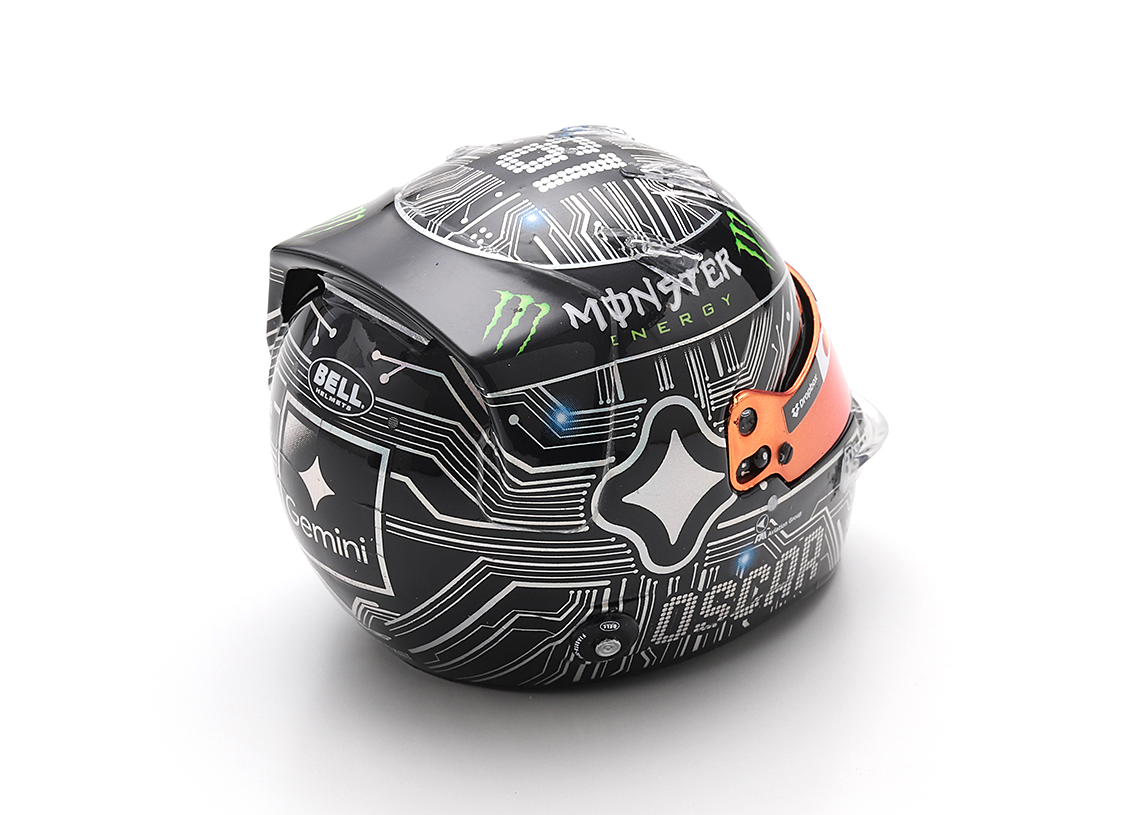 Helmet F1 Team McLaren US GP 2025