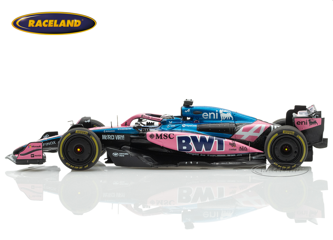 Alpine A525 Renault F1 BWT Alpine 19° Abu Dhabi GP 2025