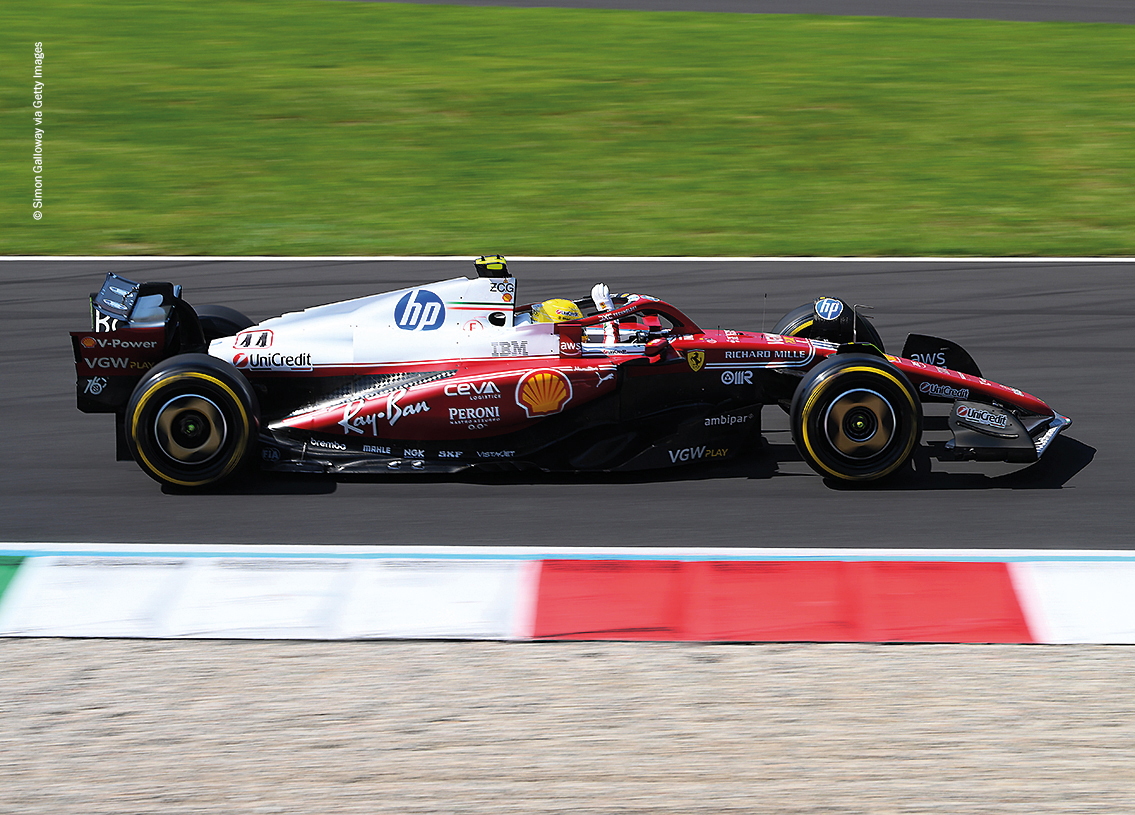Ferrari SF-25 Scuderia Ferrari F1 6° Italian GP Monza 2025