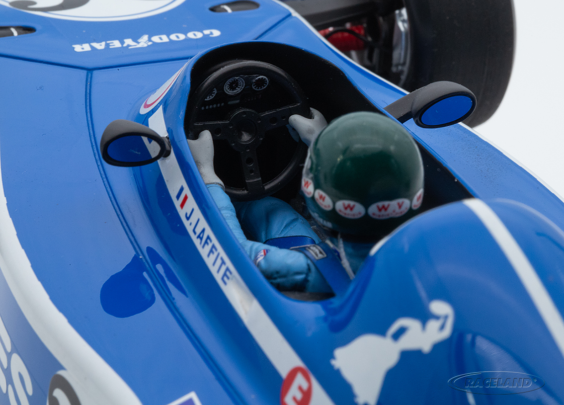Ligier JS5 Matra V12 F1 Gitanes 3° Belgian GP Zolder 1976