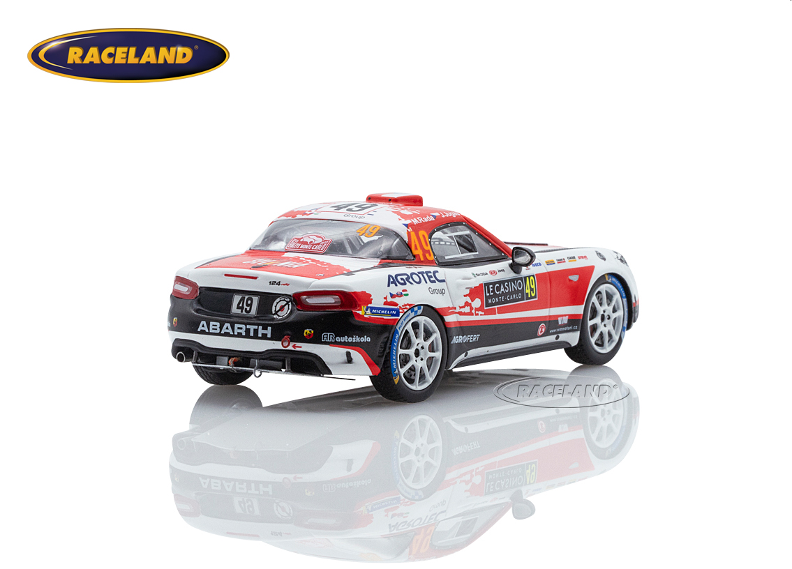 Abarth 124 Rally RGT Selenia 45° Rallye Monte Carlo 2022