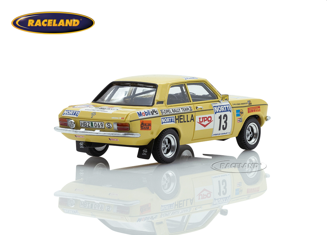Opel Ascona A Opel Rally Team 8° 1000 Lakes Rally 1974