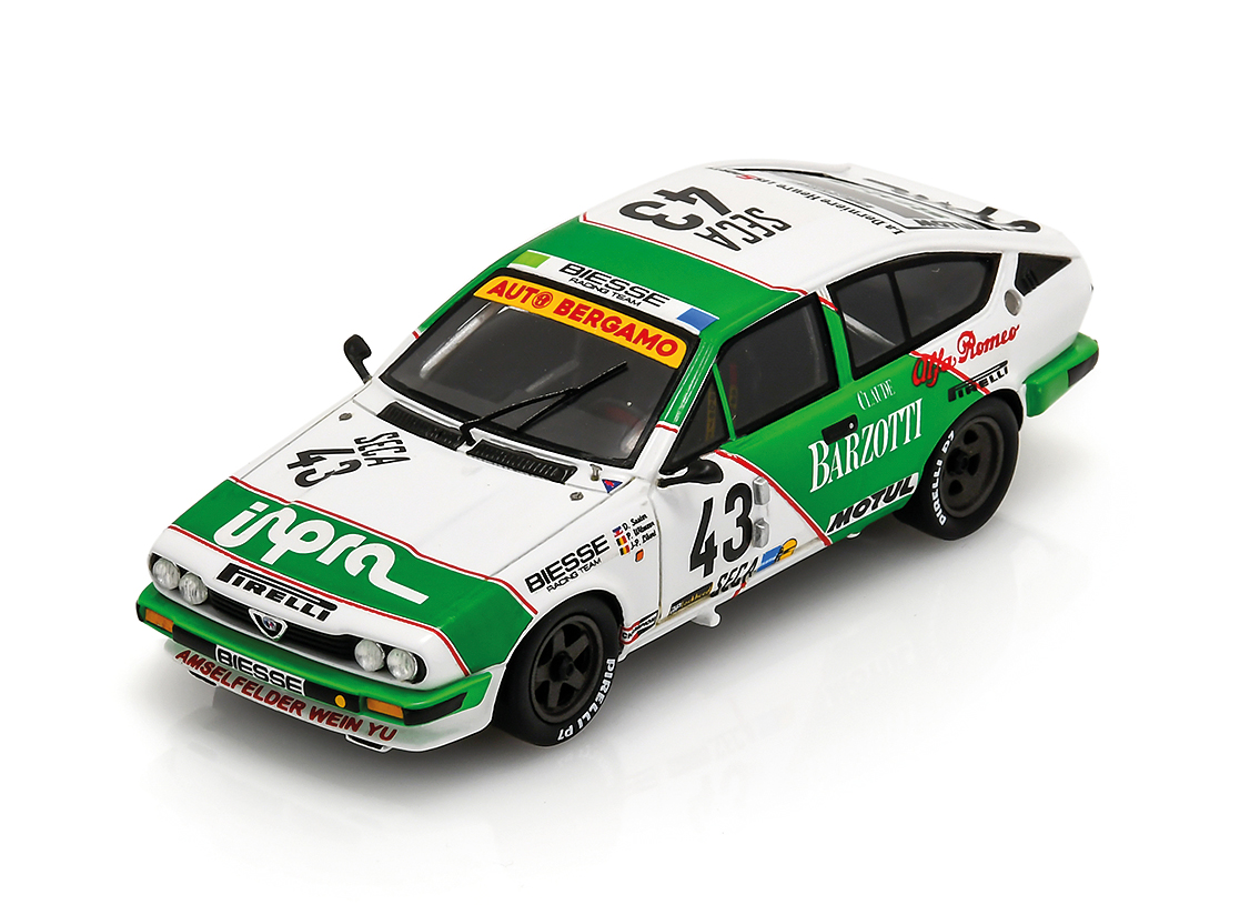 Alfa Romeo GTV6 Biesse Racing Team 21° Spa 24H 1984