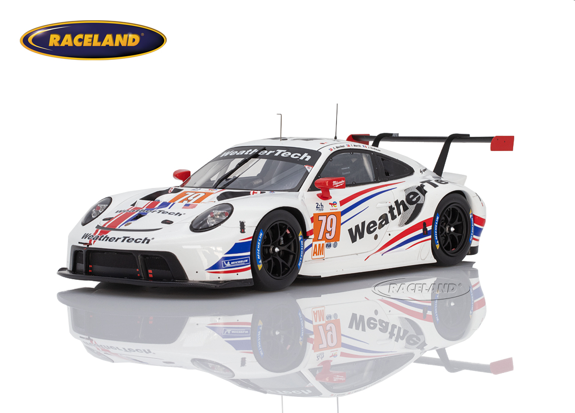1/43 Porsche 911 RSR-19 WeatherTechレーシング Porsche 911 RSR-19 WeatherTech Racing 35° Le Mans 2022 | 20-17821