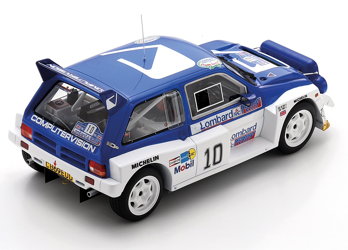 MG Metro 6R4 Austin Rallying 3° RAC Lombard Rally 1985