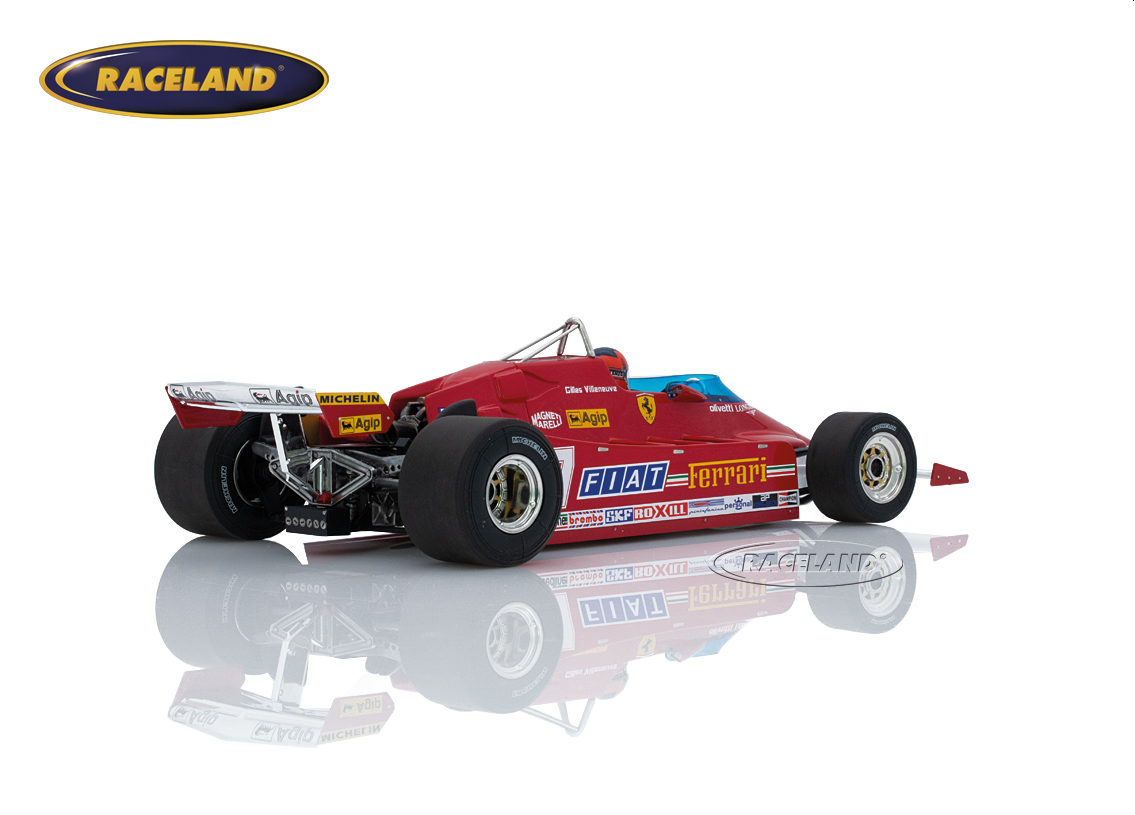 Comprex Ferrari Ferrari 126CX Comprex supercharger F1 practice GP USA West Long Beach ...