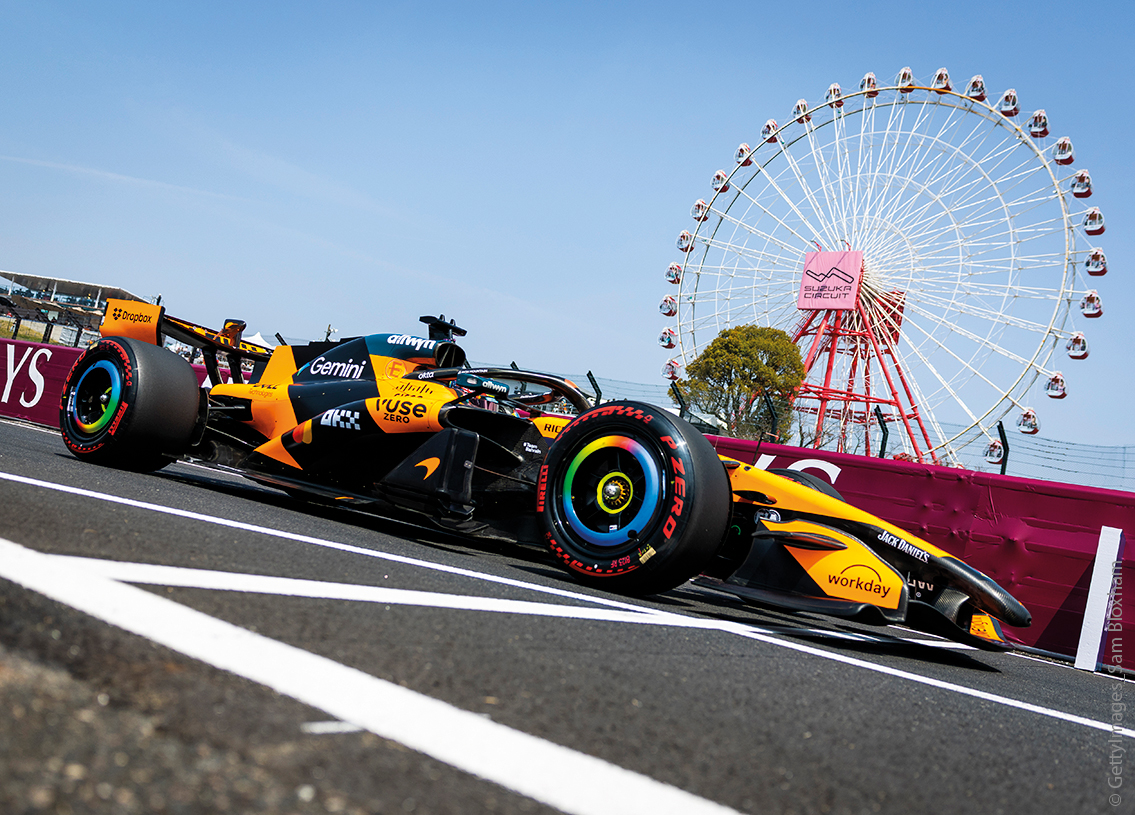 McLaren MCL40 Mercedes F1 Mastercard 2° Japanese GP Suzuka 2026