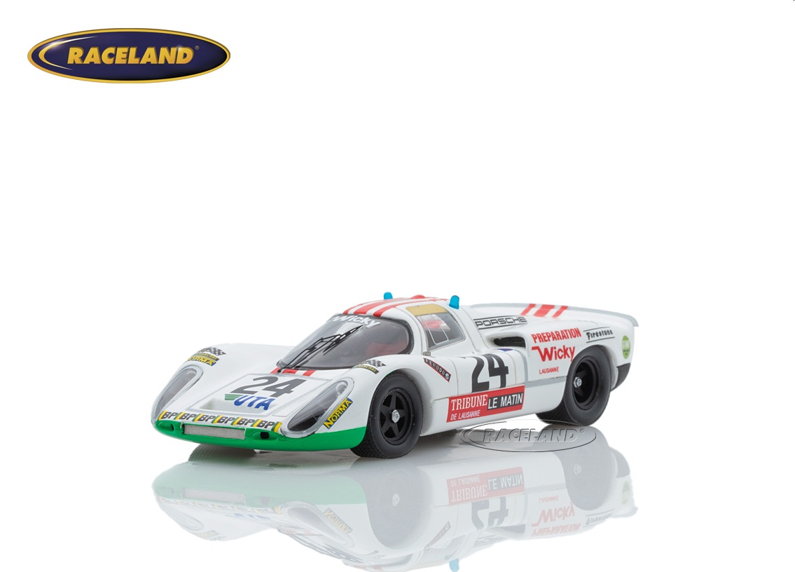 Porsche 907 Wicky Racing Team UTA 18° Le Mans 1972