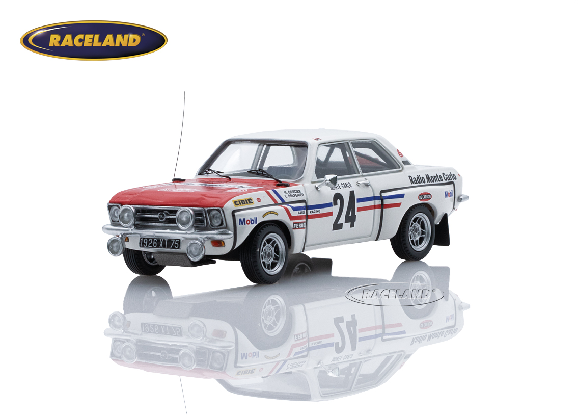 Opel Ascona SR Greder Racing Rallye Monte Carlo 1972