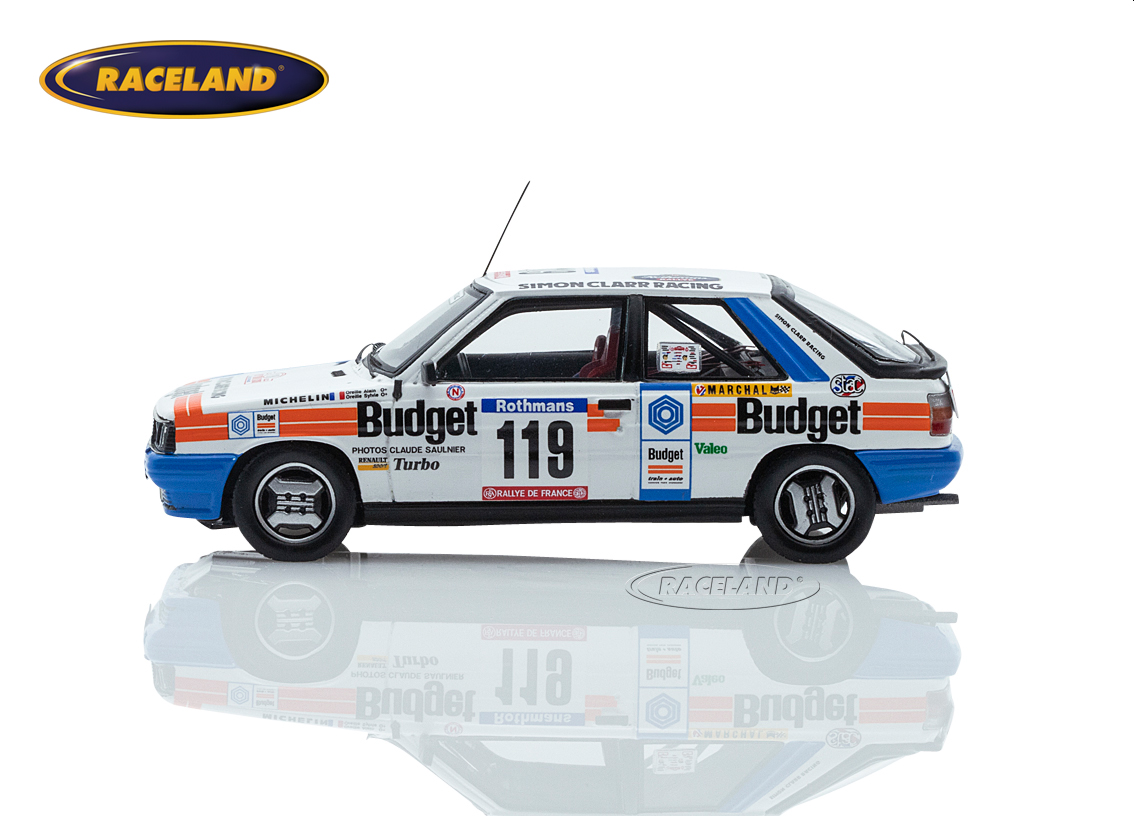 Renault 11 Turbo Budget 21° Tour de Corse Rally of France 1984