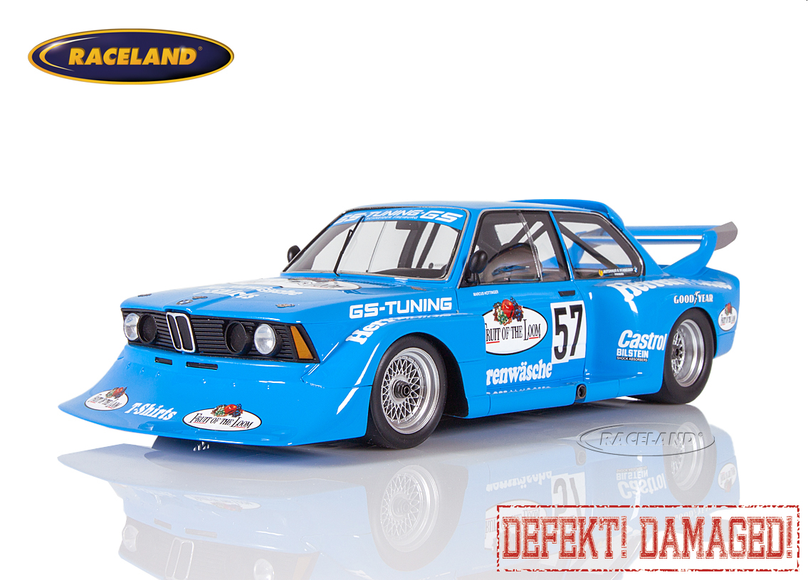 BMW 320 Gr.5 GS Tuning Fruit of the Loom 6° Div.2 DRM Zolder 1978