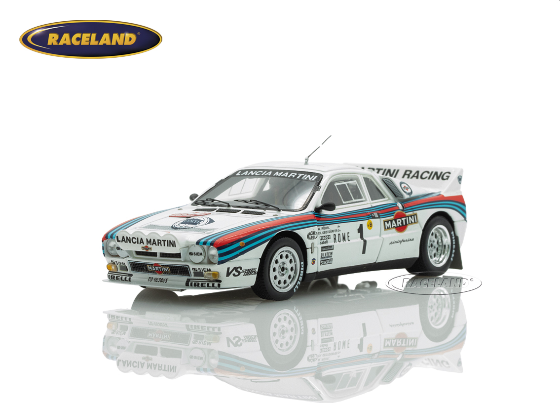 Lancia 037 Rally Martini Racing winner Rallye Monte Carlo 1983