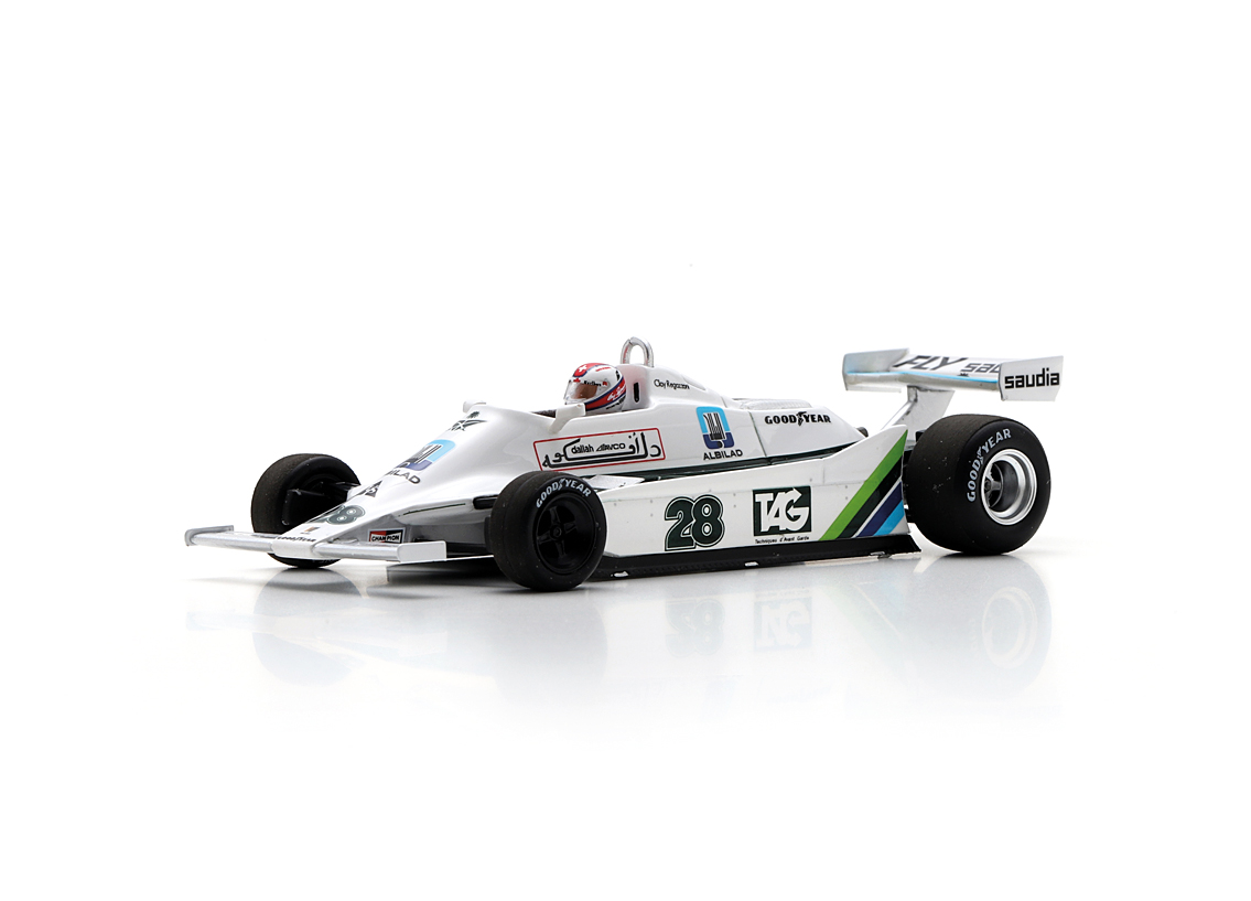 Williams FW07 Cosworth V8 F1 Saudia winner British GP Silverstone 1979