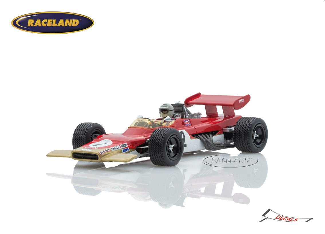 Lotus 63 Cosworth V8 F1 Gold Leaf Team Lotus 2° Gold Cup Oulton Park 1969