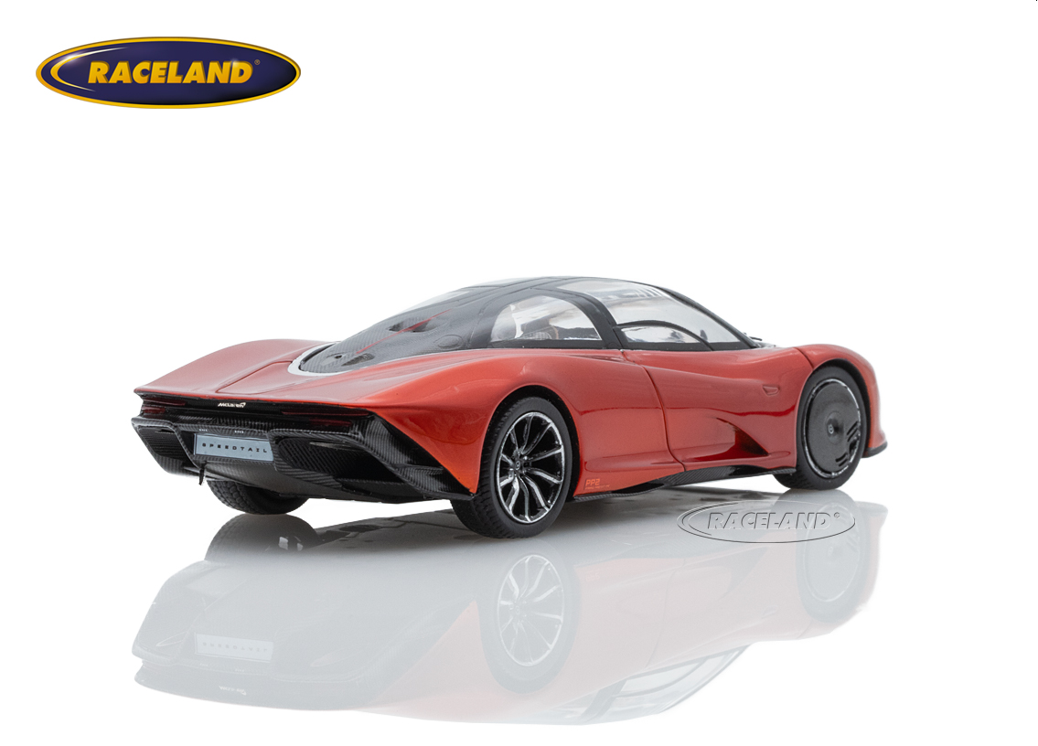 McLaren Speedtail 2019 - red metallic