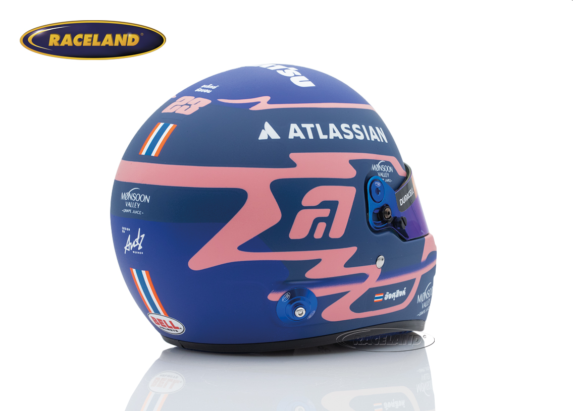 Helmet Team Williams Atlassian Racing 2025