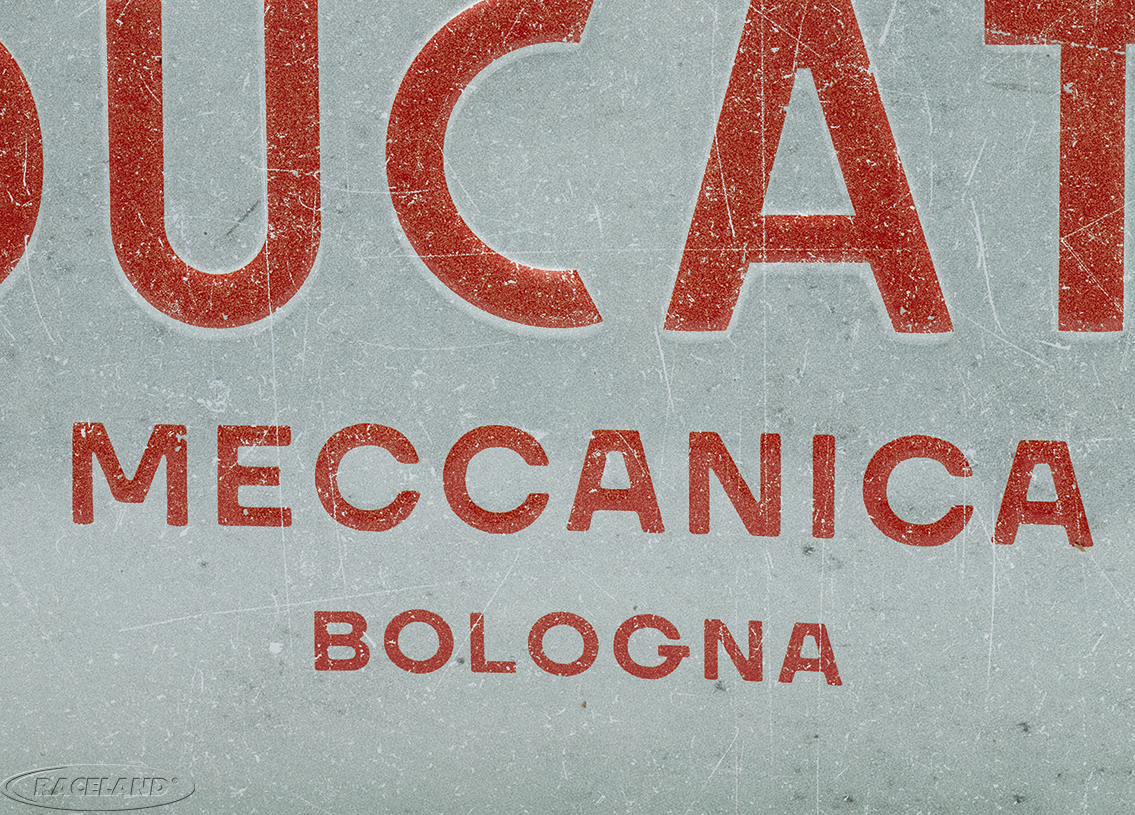 tin sign Ducati - Moto Servizio Meccanica 30 x 40cm