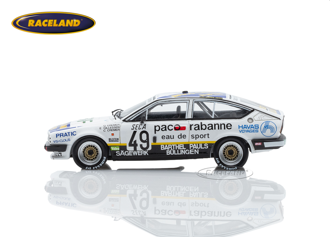 Alfa Romeo Alfetta GTV6 Jolly Club 10° 24H Spa 1986